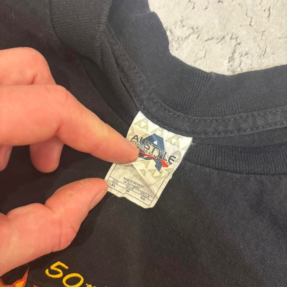 Y2K 2010 Alstyle graphic biker tee - Picture 3 of 6